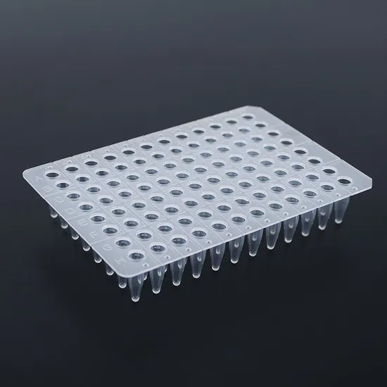 0.1ml 0.2ml 96-Well Polypropylene Half-Skirt PCR Plate