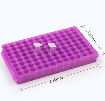 Double-Sided 96/60 Well PCR & Centrifuge Tube Rack