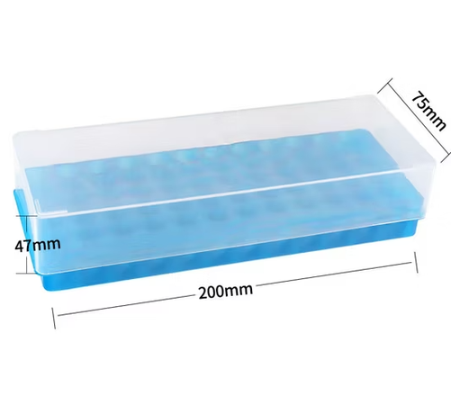Double-Sided 96/60 Well PCR & Centrifuge Tube Rack